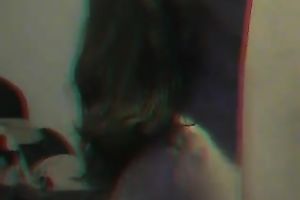 Dick loving dilettante white milf whore blows on camera