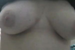 Furry cunt and large natural love bubbles of my white hot black cock sluts