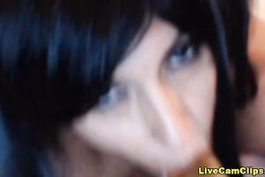 Lusty honey ravaging her fuckholes