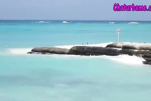 Jaw-dropping charmer with firm taut wazoo knows how to dance seductively