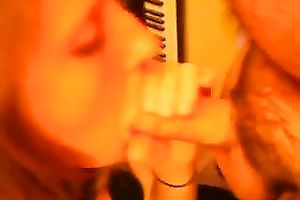 My cum-addicted girlfriend sucks my ramrod on a every day basis