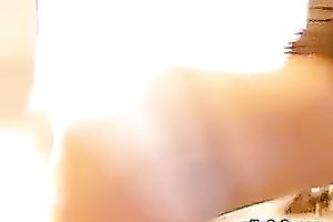 Brunette cutie shows her dreamy resilient body on web camera