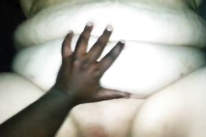 Crazy interracial anal sex with an obese white woman