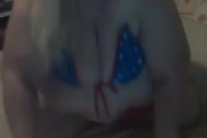 This wicked cam slut is very proud of her chunky body