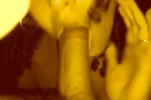 Insatiable brunette hair doxy sucks my prick hungrily in POV episode