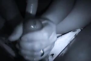 My sexy black cock sluts rode a fake penis and jacked off my ramrod on POV film