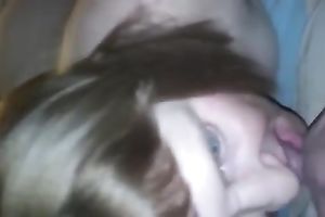 Mature whore licks my balls and appears to be to have a fun it a lot