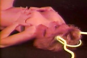 Cocky bastard receives horny by crafty breasty blondie