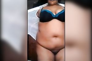 Just non-professional hawt and bulky Indian milfs filmed on web camera