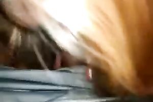 My playgirl drives me avid with a vehement irrumation in POV movie scene