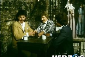 Slutty gal in medieval costume enjoys rear banging in a jail