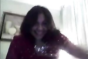 Sexy Indian mother I'd like to fuck with large tits puts on a fine livecam show for me