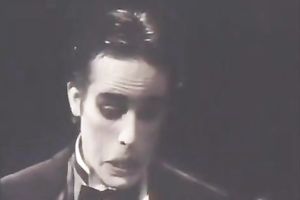 Slutty woman acquires drilled by masked chaps in retro movie scene