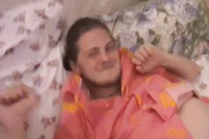 Sweet Russian girlfriend can't live without to engulf fingers of her boyfriend