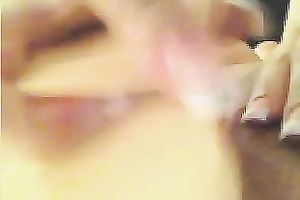 My ex GF fingers her wet love tunnel and bonks it with a sex toy