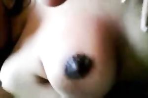 My Indian sexy fuck ally shows her soft large brown breasts