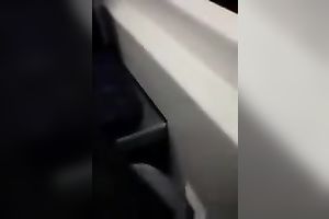 Sweet golden-haired allows me to invade her cookie from behind