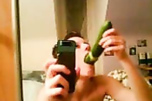 Today I filmed myself masturbating in front of a mirror