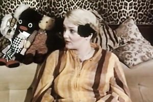 A golden-haired and a brunette hair acquire drilled in classic porn movie