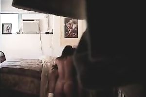 Short but super sexy and perverted mulatto chick sucks big wang