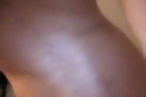 Cute dark brown dirty slut wife bonks her desirous BF in the bathroom