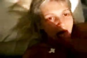 Hot and prurient slut worships my jock like a pro