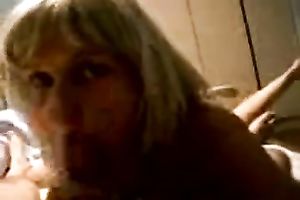 Hot and prurient slut worships my jock like a pro