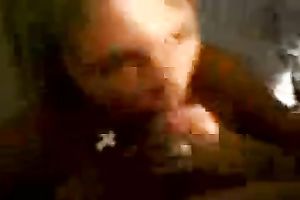 Hot and prurient slut worships my jock like a pro