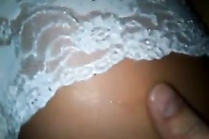 I love jerking off to my girlfriend's well-shaped bottom