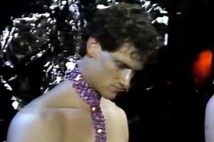 Three studs polish and finger fuck slit of one seductive Queen