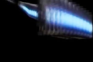 Three studs polish and finger fuck slit of one seductive Queen