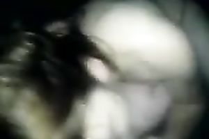 Pale skin cute white slutwife blows me and takes facial cum