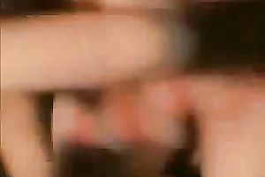 My juggy wifey rubs my ramrod untill it explodes with cum on her whoppers