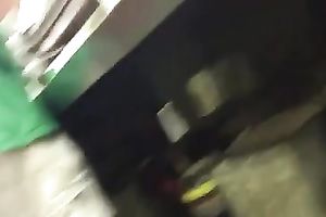 Sizzling white bitch wearing shorts acquires caught on my hidden webcam in a shop