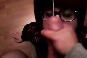 Just a nerdy tiny French dirty slut wife longing for my large knob