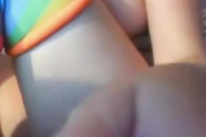 One of the hottest dilettante web camera masturbation episodes