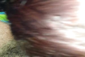 Neat redhead is a BJ queen and that babe can engulf like nobody