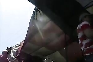 This attention slut is wearing a hawt short petticoat