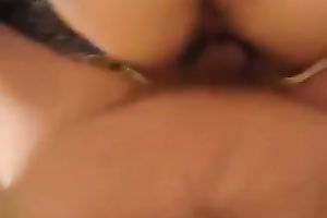 My white wife lets me splatter jizz on her unshaved bawdy cleft after sex