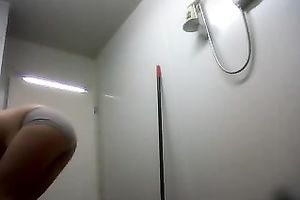 My sexually excited wifey has no idea that babe is being recorded in the bath