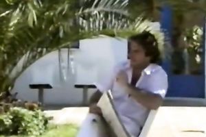 Black and excited slut with priceless shape flirting outdoors