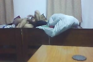 Me and my husband banging in the missionary position