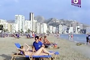 Light haired rapacious wifey seduces her sheepish hubby