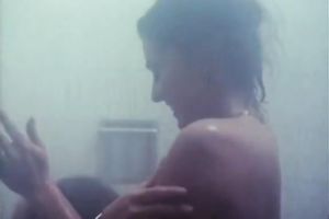 Pretty brown-haired woman acquires screwed in a softcore retro scene