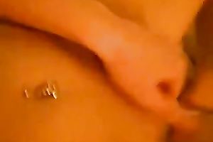 Taping myself on POV home video masturbating bare