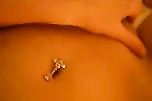 Taping myself on POV home video masturbating bare