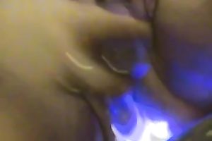 Double headed vibrator for my large bulky wet crack on home clip