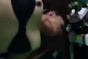 Fucking my slutty coworker on a table in the office