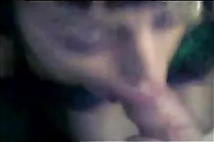 Brunette bimbo lets me cum in her throat after vehement rear banging