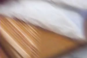 Kinky black haired playgirl digging the stench trench with her sex tool